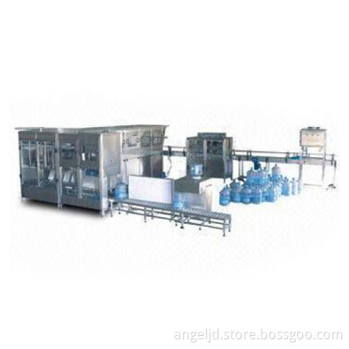 Bottling Machine with Water-shortage and Under-pressure Protections